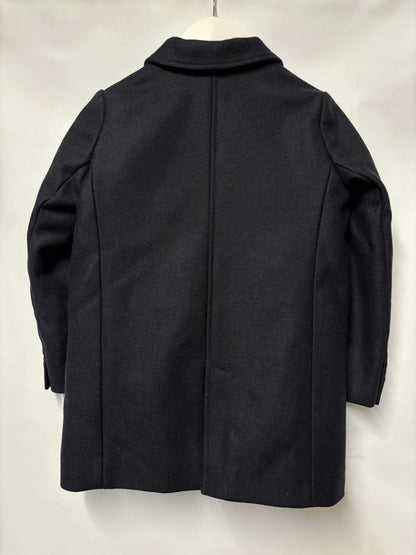 Bonpoint Navy Wool Blend Coat 6 Yrs