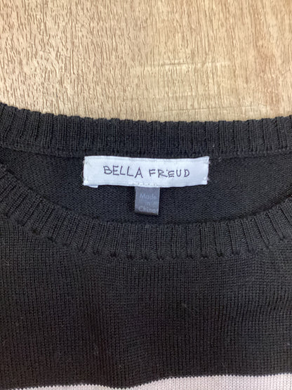 Bella Freud Black and White 1970 Wool Jumper Size S