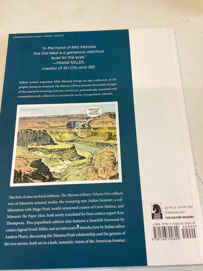 The Manara Library Volume 1  Indian Summer and Other Stories