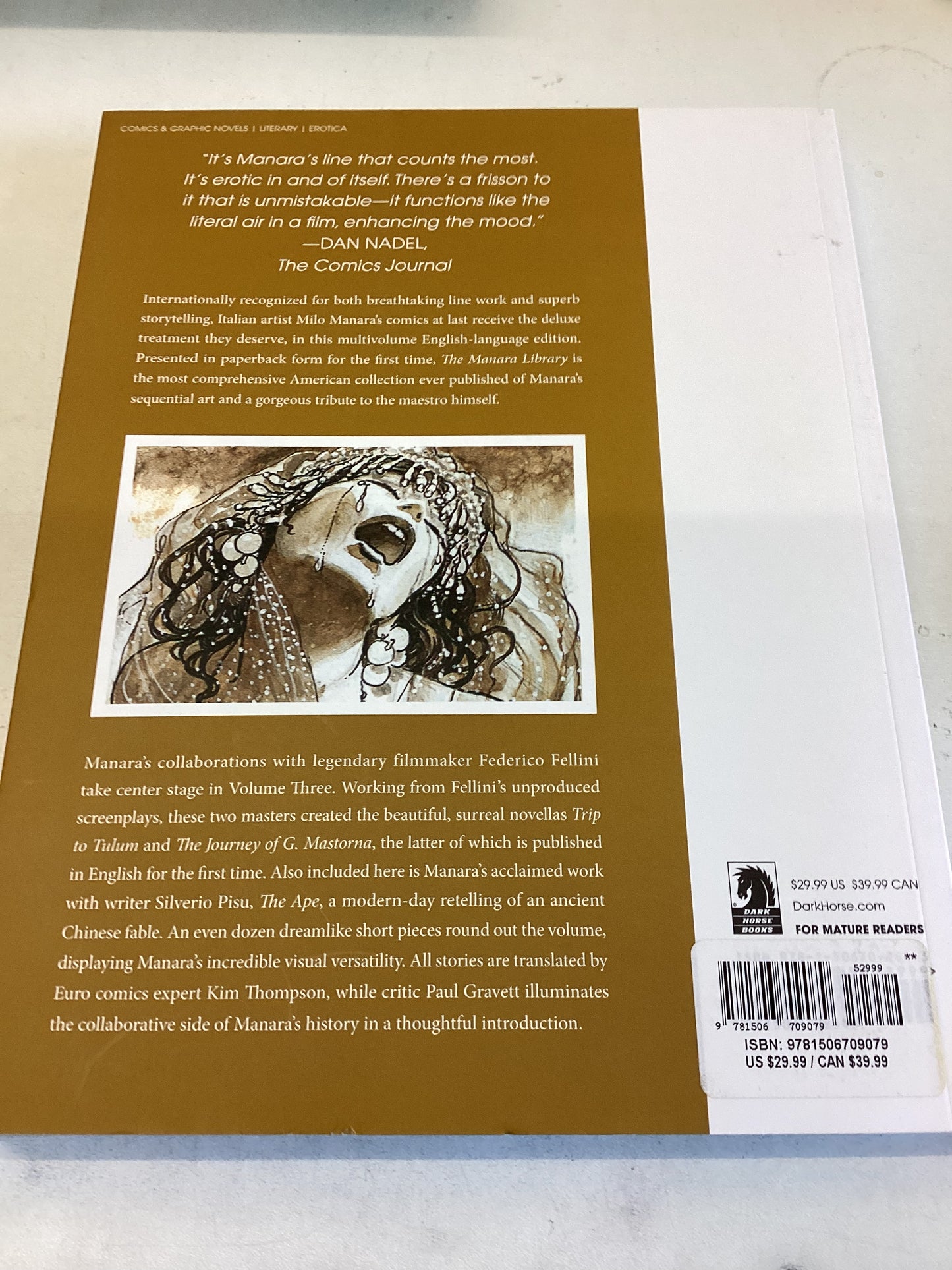 The Manara Library Volume 3 Trip To Tulum