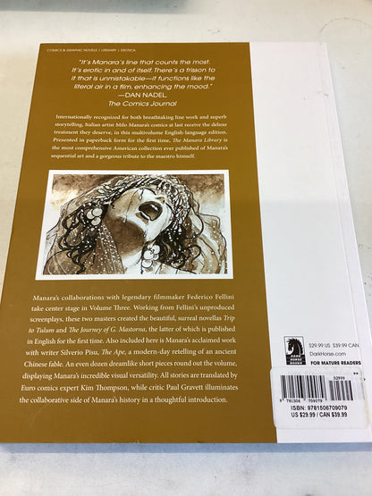 The Manara Library Volume 3 Trip To Tulum