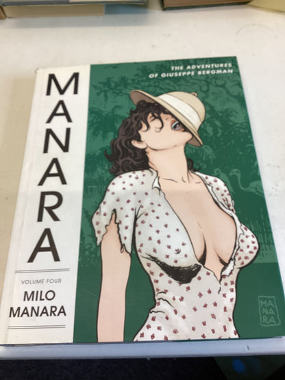 The Manara Library Volume 4  The Adventures of Giuseppe Bergman