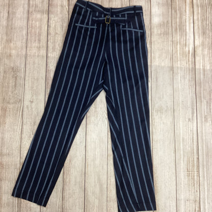 Vivienne Westwood Man Blue Pinstripe 100% Wool Trousers Size 44