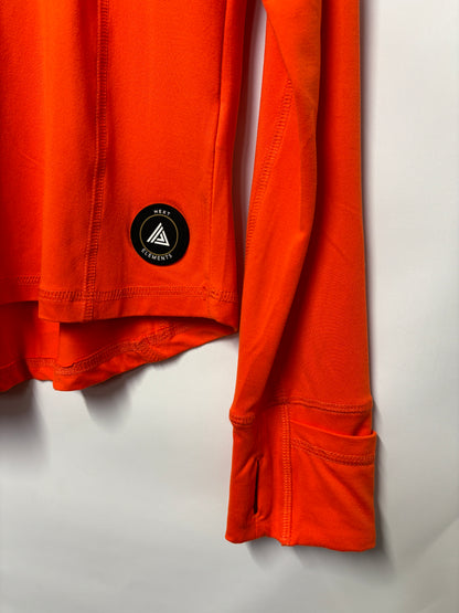 Next Elements Orange Long Sleeve Base Layer Medium BNWT