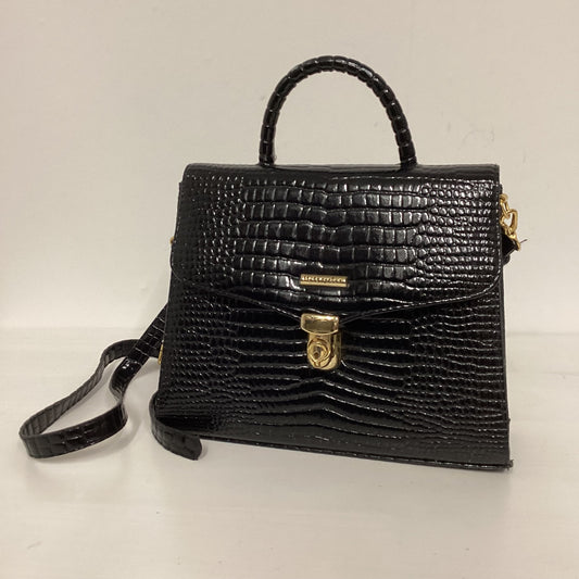 Metzopolis Black Shiny Handbag