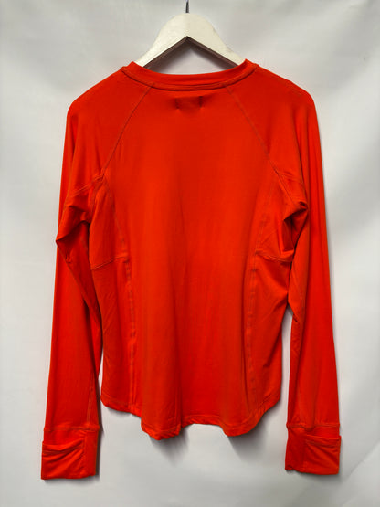 Next Elements Orange Long Sleeve Base Layer Medium BNWT