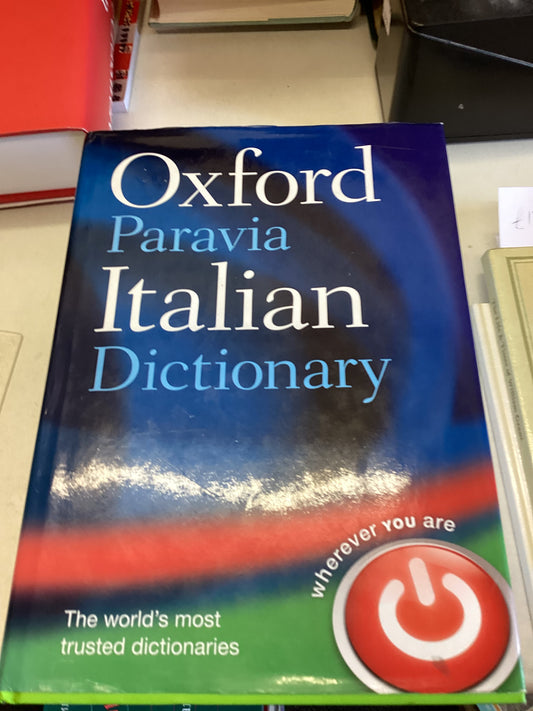 Oxford Paravia Italian Dictionary