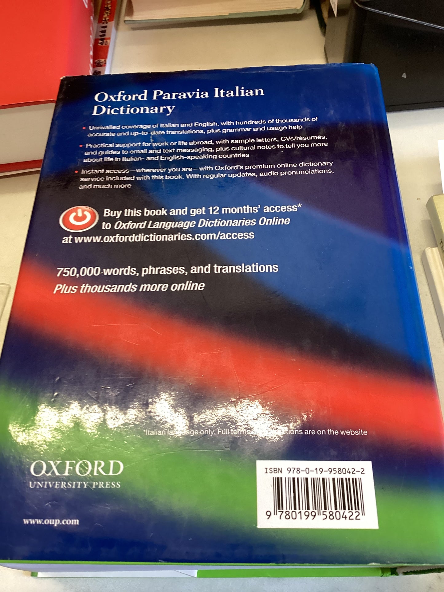 Oxford Paravia Italian Dictionary