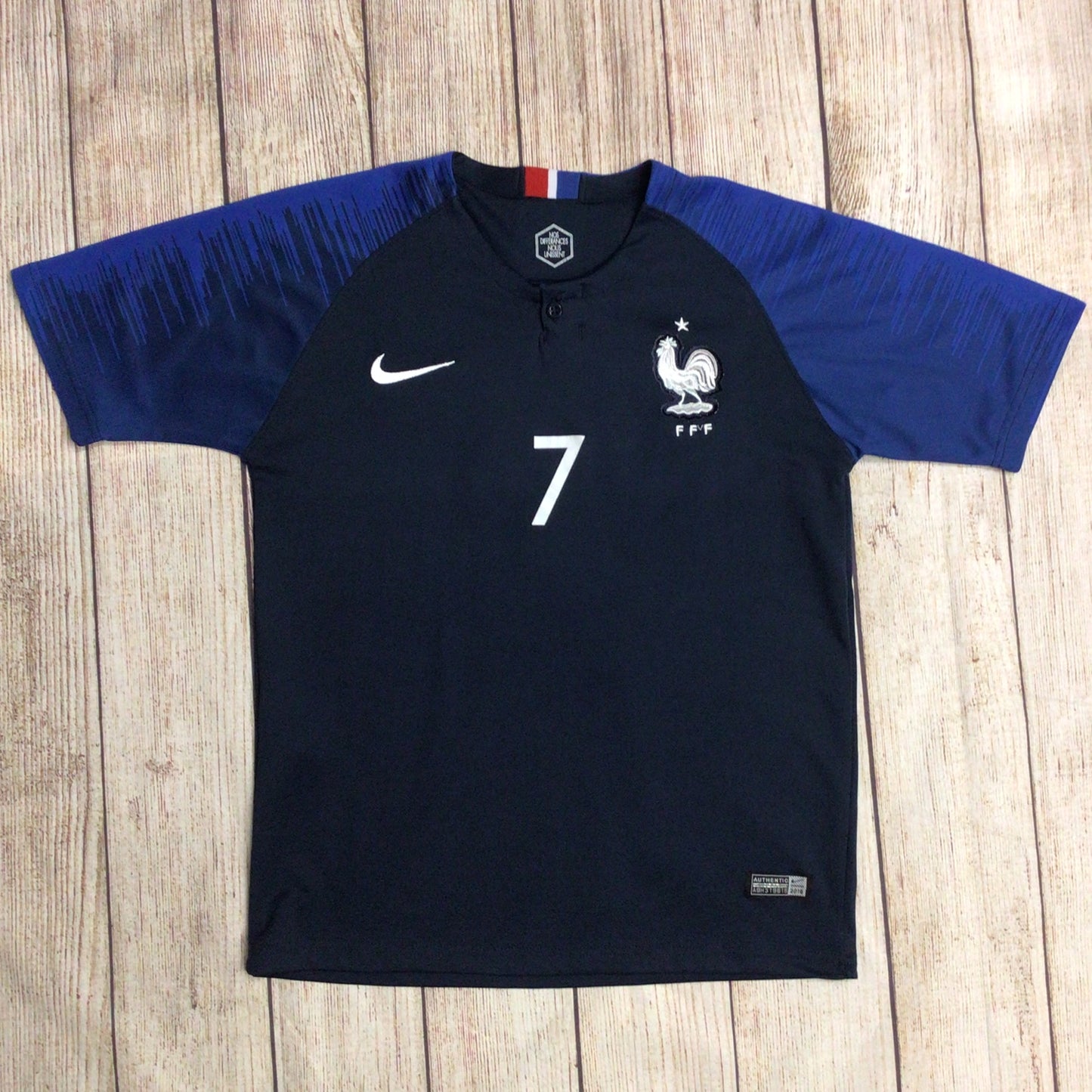 Nike France Football World Cup Griezmann No.7 Top Size 16yrs (S)