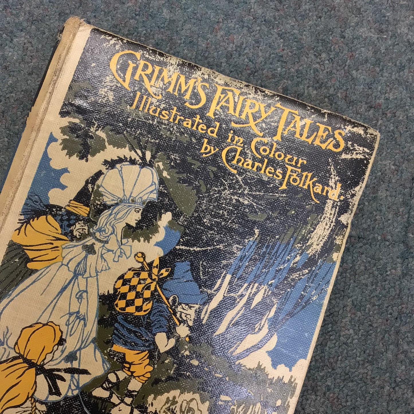 Grimm's Fairy Tales Illustrated in colour by Charles Folkard (1911)