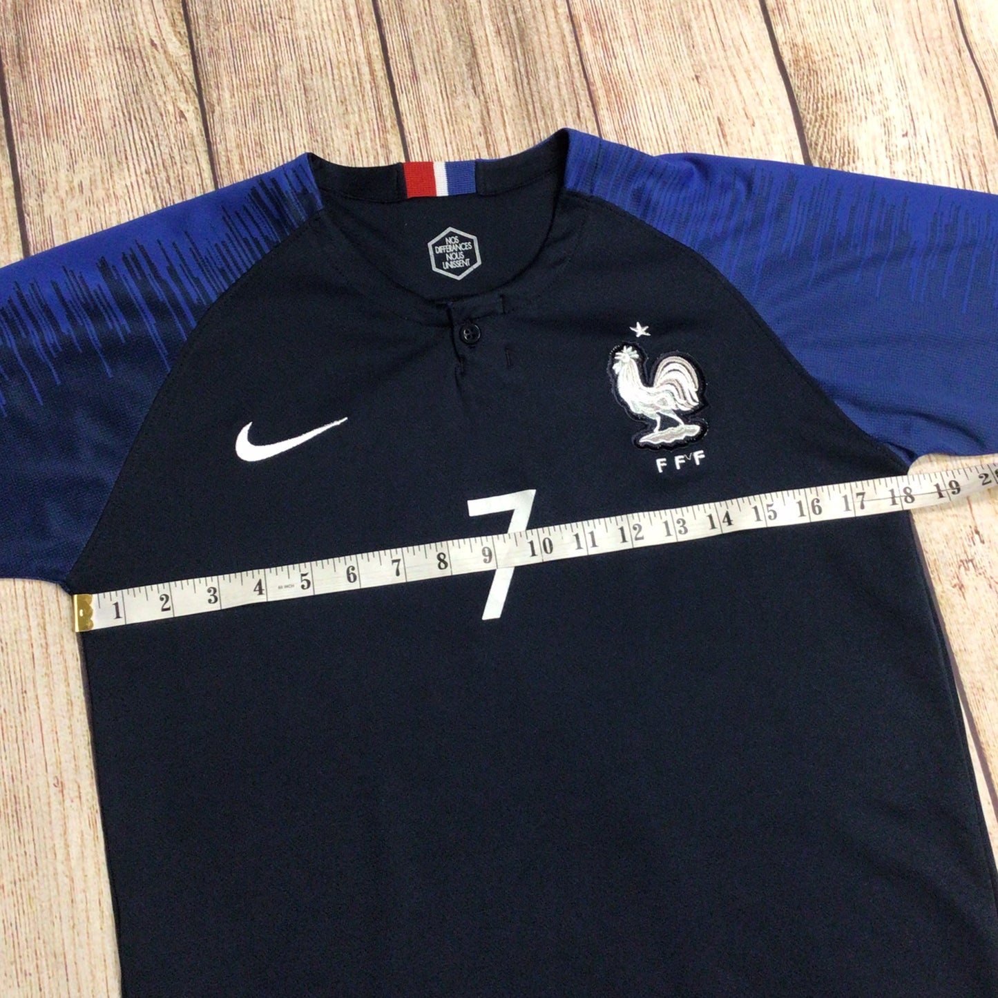 Nike France Football World Cup Griezmann No.7 Top Size 16yrs (S)