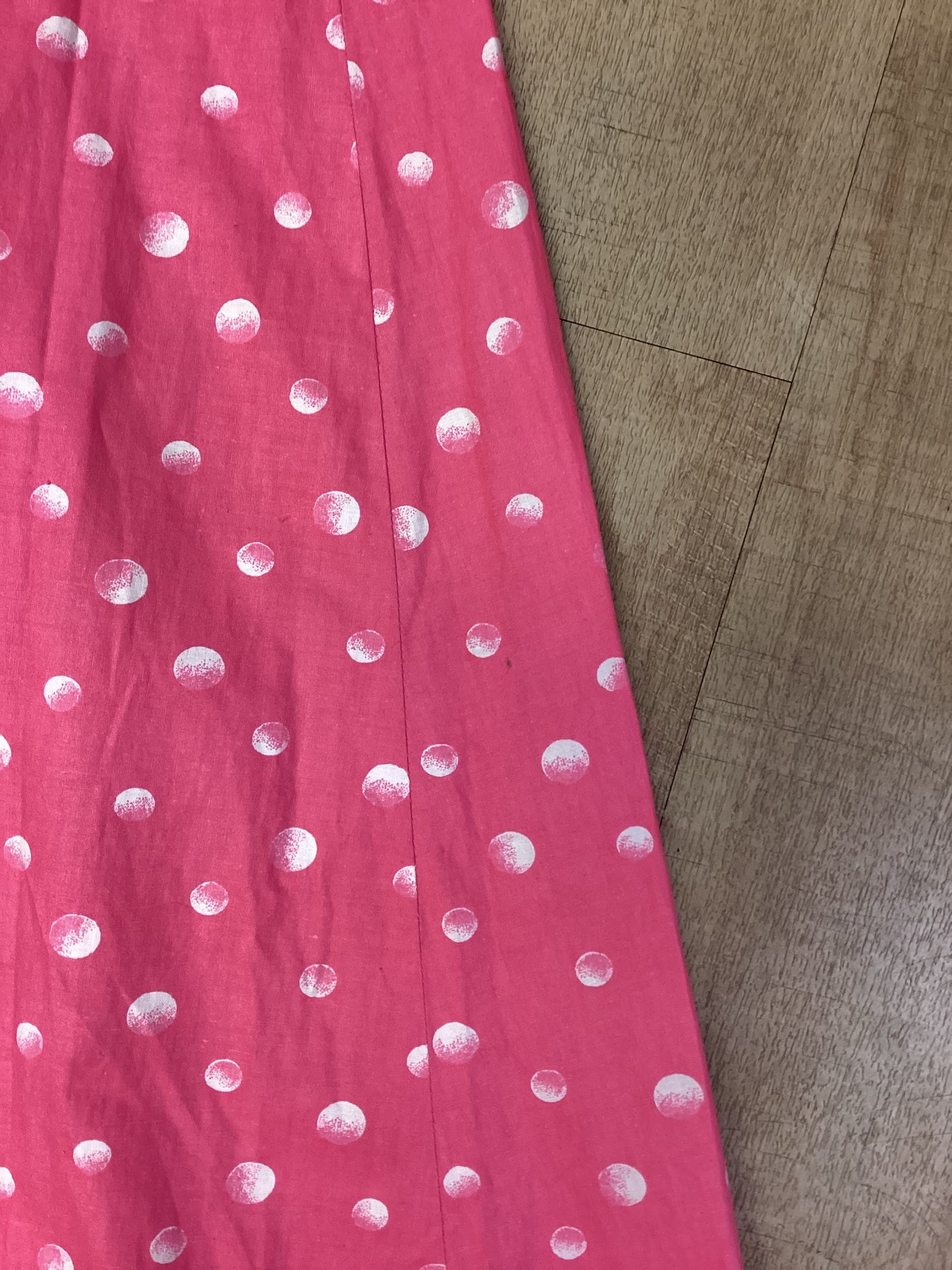 BLANES Pink Dotted Vintage Dress Size M