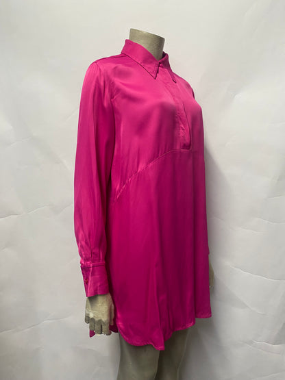 & Other Stories Pink Shirt Dress UK8