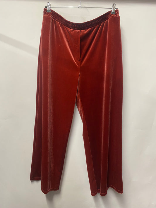 Marks and Spencer Pink Velour Flared Trousers 20 BNWT