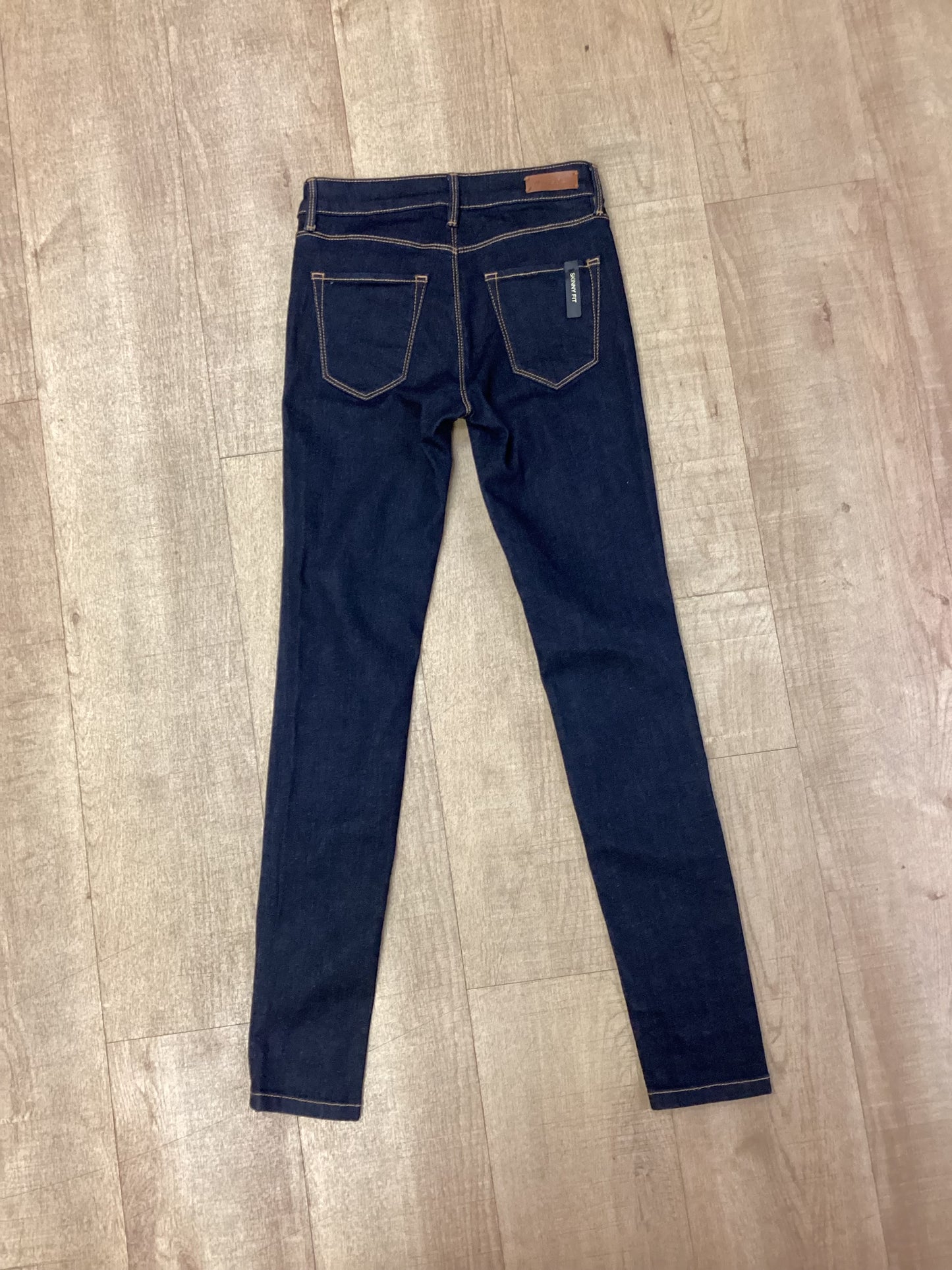 Massimo Dutti Dark Blue Skinny Jeans Size XXS (EU34)