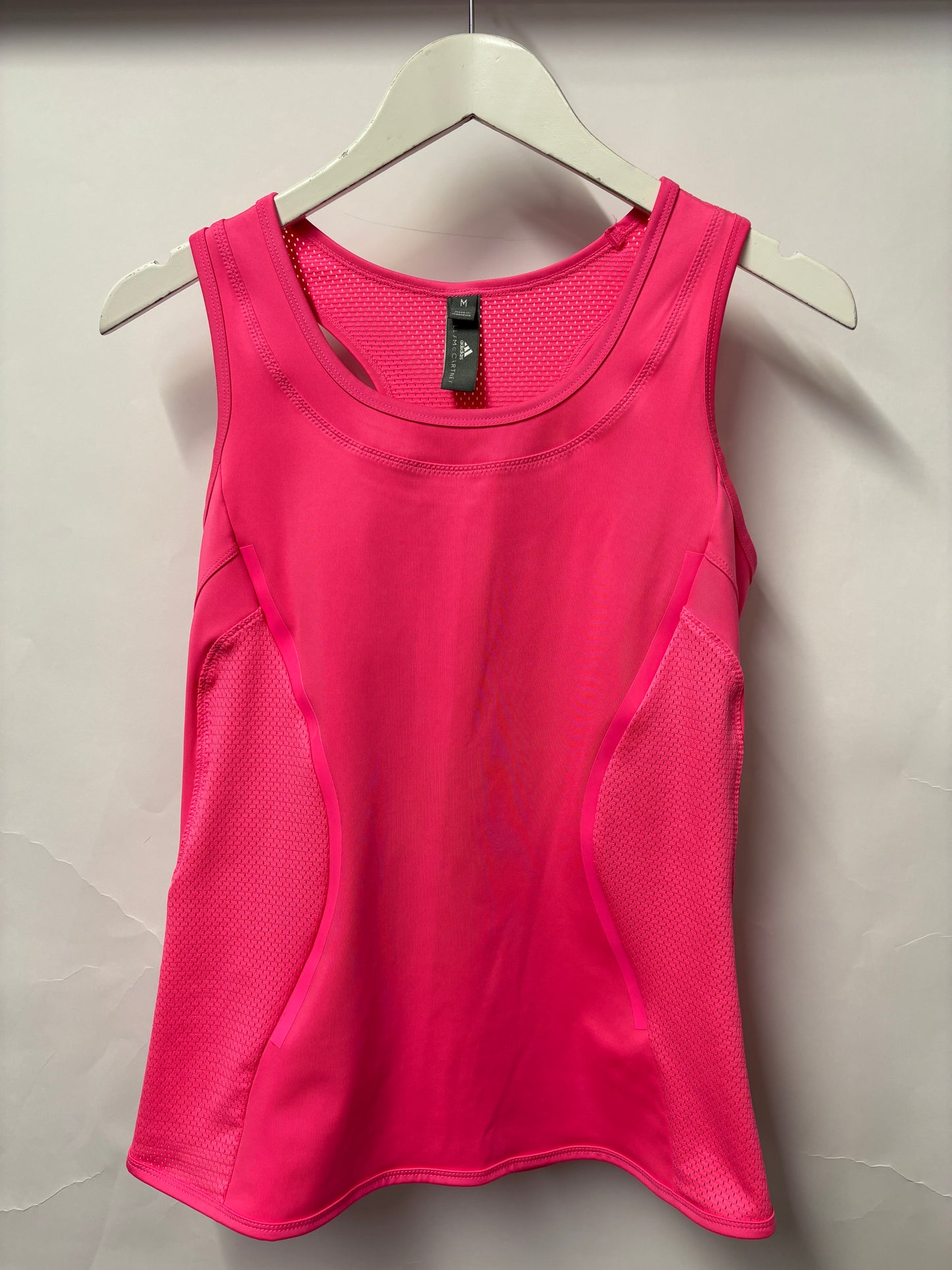 Stella McCartney X Adidas Hot Pink Racer Back Sport Top Medium