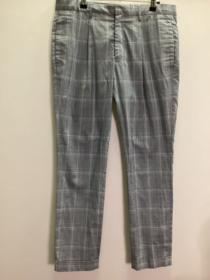 Topshop 100% Cotton Clacton Check Skinny Trousers Size S