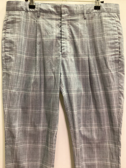 Topshop 100% Cotton Clacton Check Skinny Trousers Size S