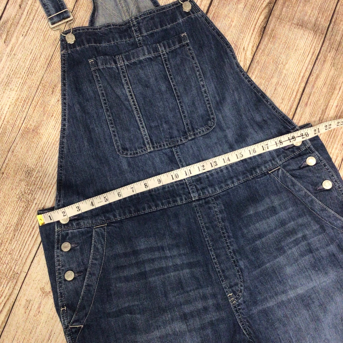 Gap Blue Denim Dungarees Size XL