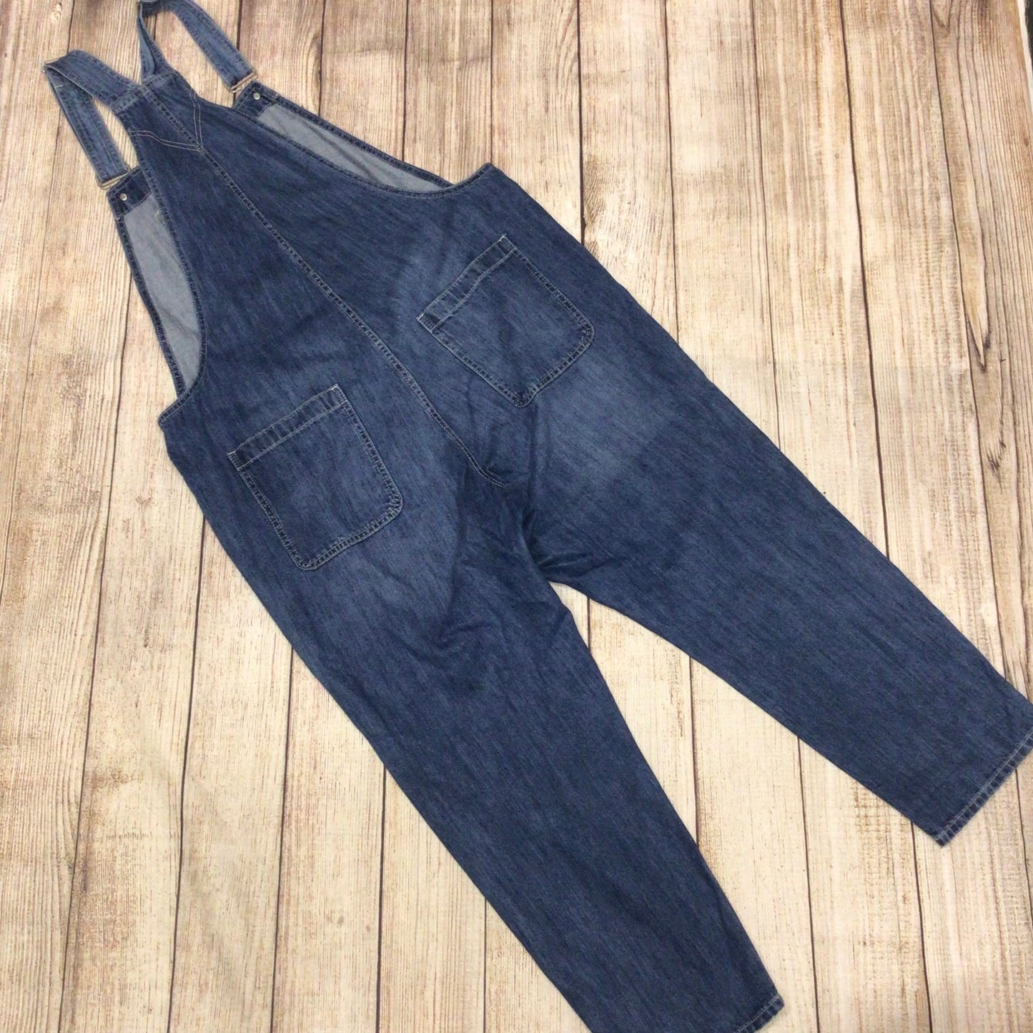 Gap Blue Denim Dungarees Size XL