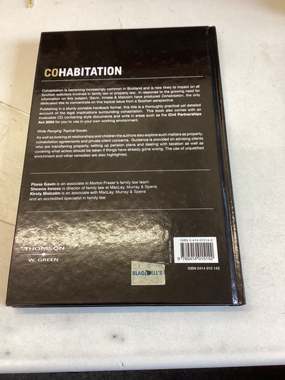 Cohabitation Includes CD Fiona Gavin Sheena Inness and Kirsty Malcolm