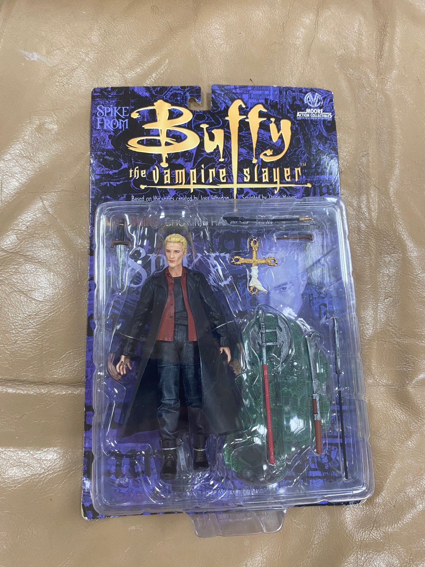 Spike Buffy The Vampire Slayer Action Figure New in Box Signed James Marsters