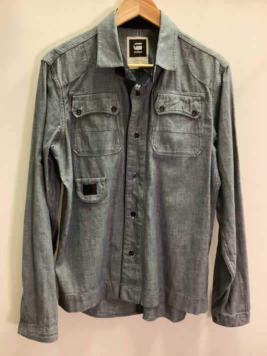 G-Star Raw 100% Cotton Blue Shirt Size L