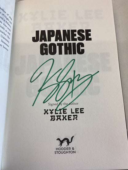 Japanese Gothic Kyle Lee Baker Signed