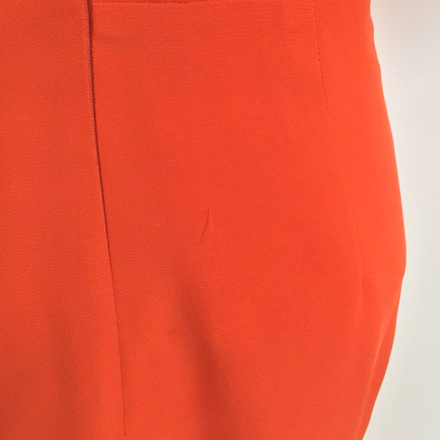 Reiss Orange Asymmetric Dress Size 8