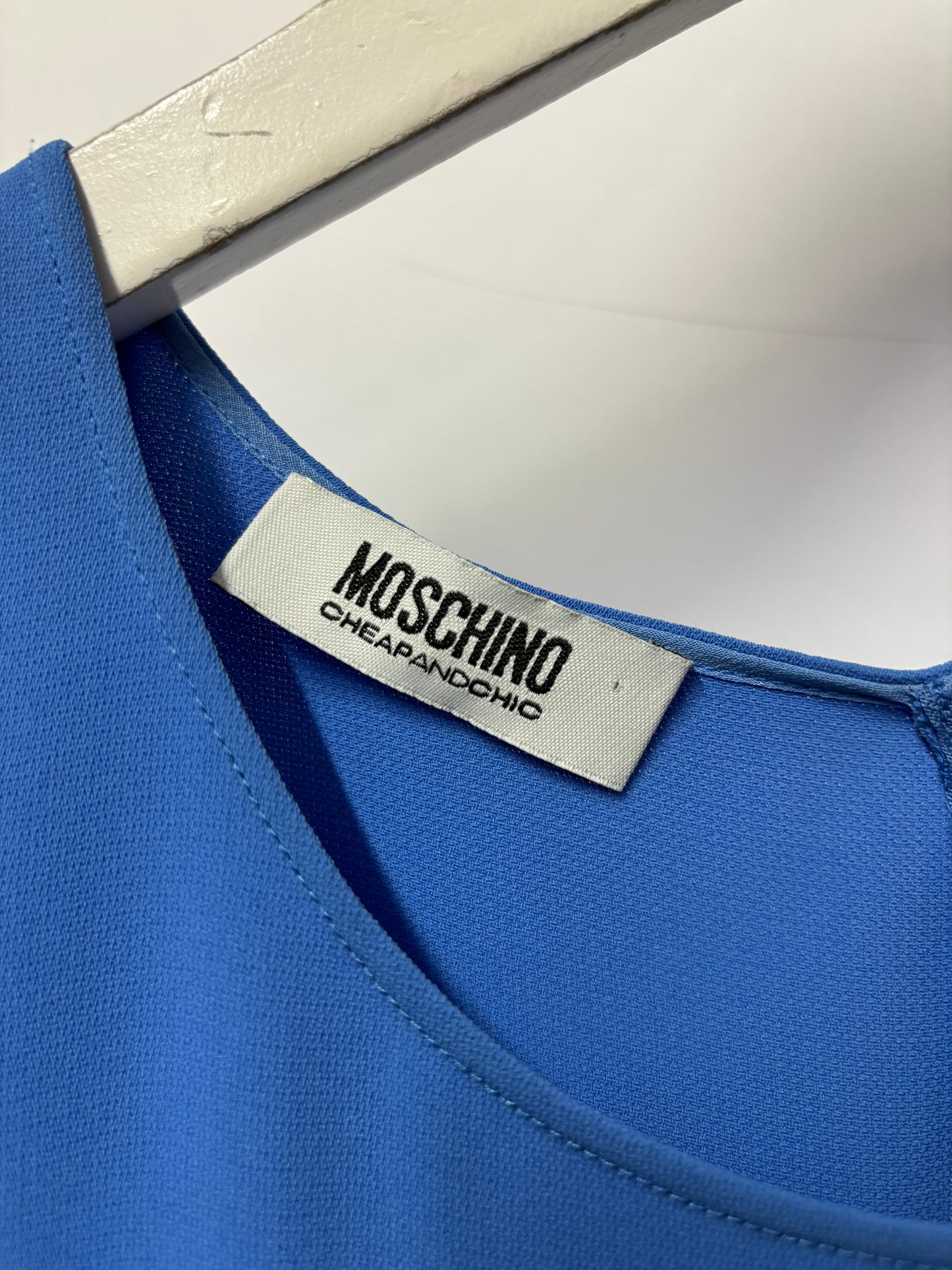 Moschino Cheap and Chic Short Sleeved Shift Dress 14