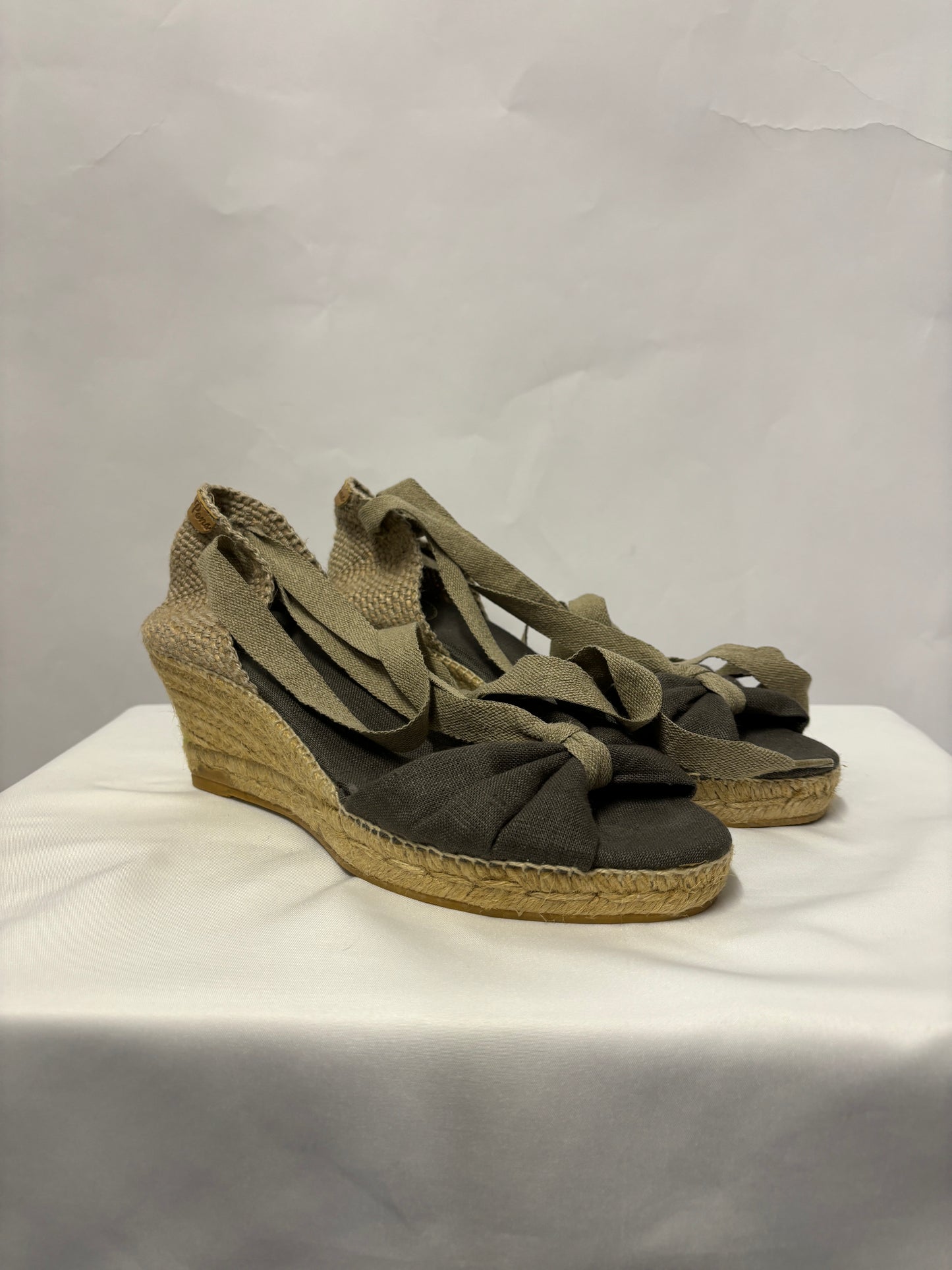 Toni Pons Origens Green Wedge Espadrilles 5/38