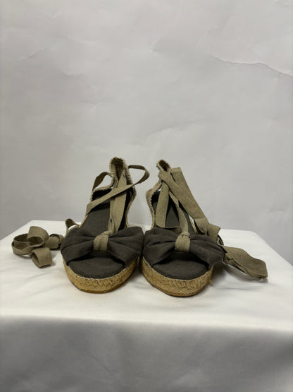 Toni Pons Origens Green Wedge Espadrilles 5/38