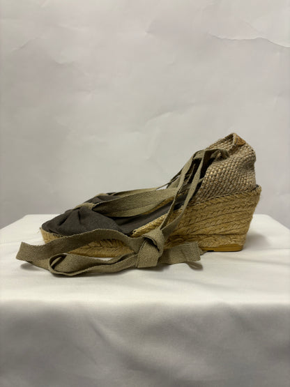 Toni Pons Origens Green Wedge Espadrilles 5/38