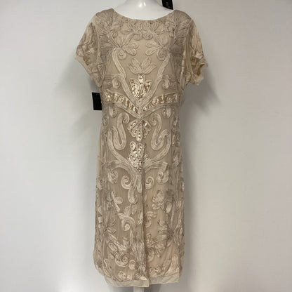 BNWT Phase Eight Cream Rosalie Tapework Dress Size 18 RRP £199