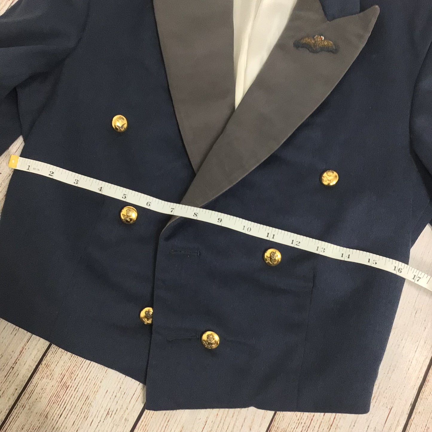 Vintage Moss Bros RAF Mess Dress Jacket Flight Lieutenant