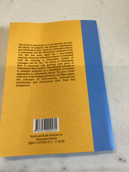 Information and Information Flow An Introduction Manuel Bremer Daniel Cohnitz