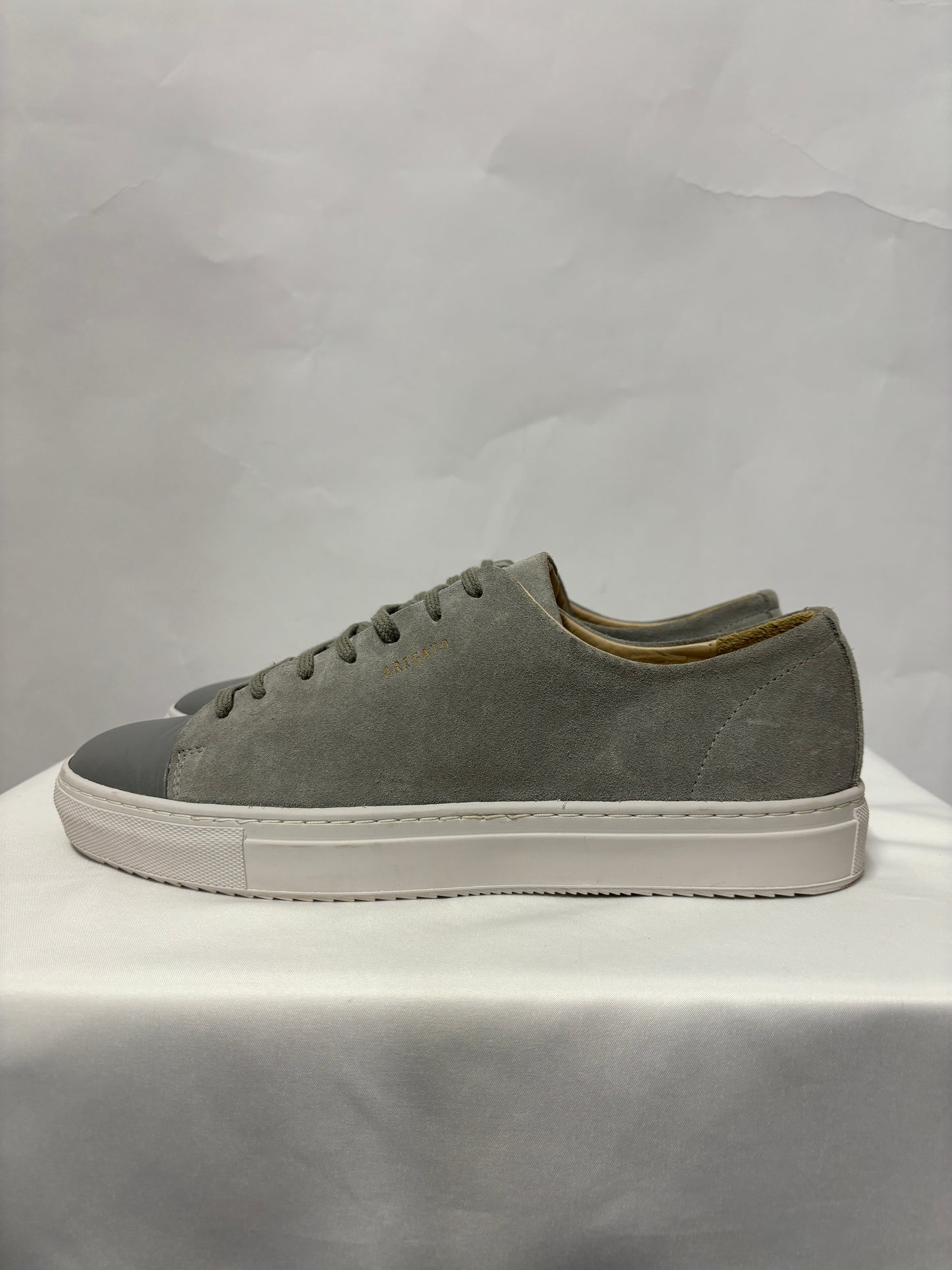 Axel Arigato Grey Suede Lace Up Trainers 41/7