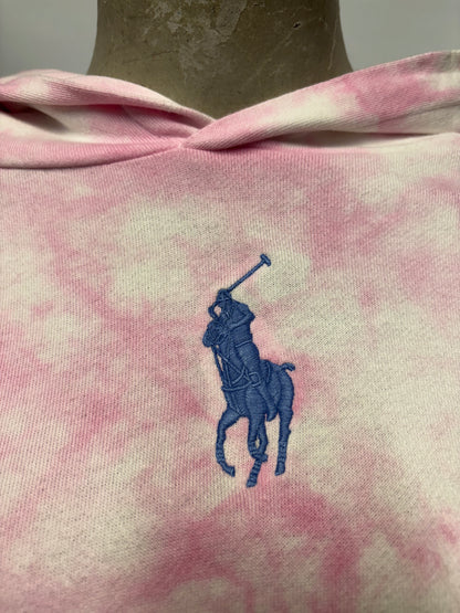 Ralph Lauren Pink Tie Dye Hoodie XXS/JR