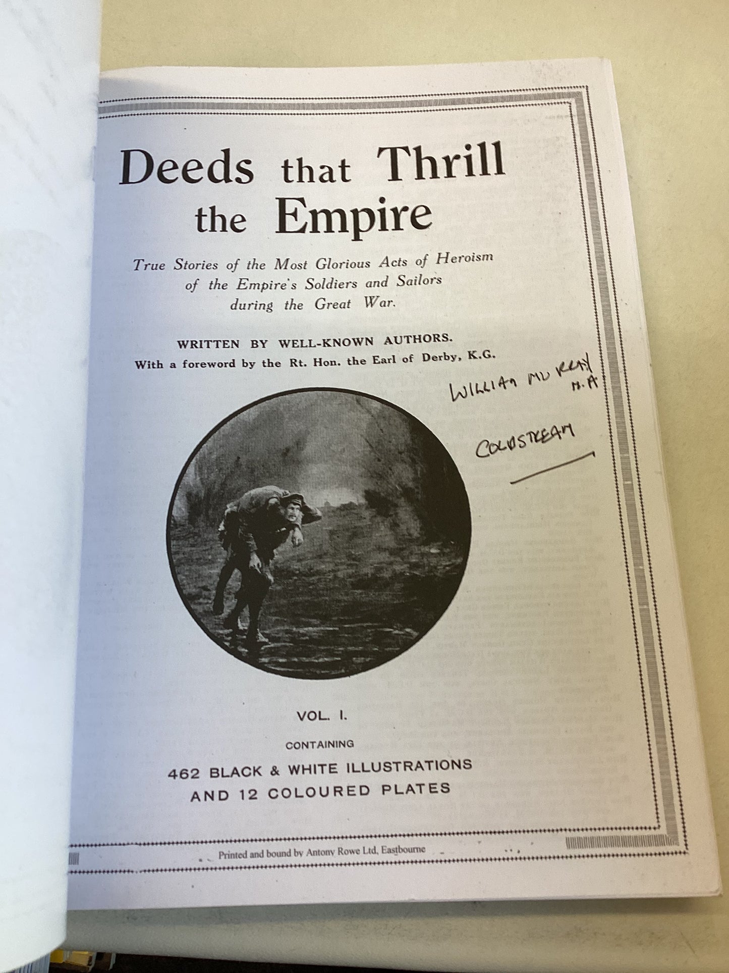 Deeds That Thrill The Empire Volume One