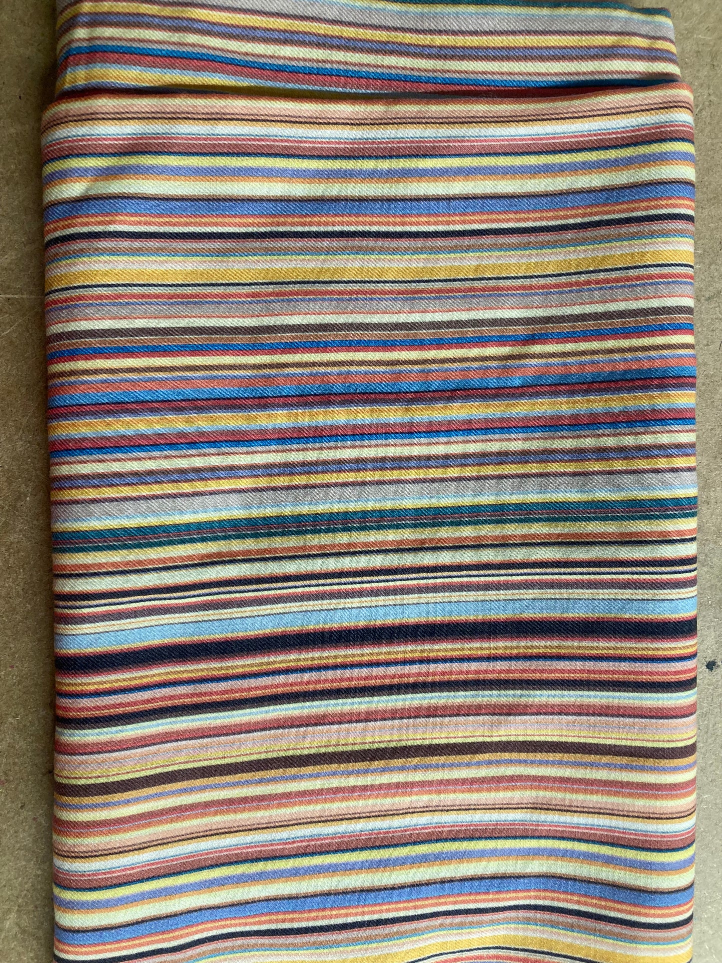 Paul Smith Multicoloured Signature Stripe Scarf