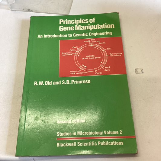 Principles of Gene Manipulation An Introduction to Genetic Engineering Second Edition