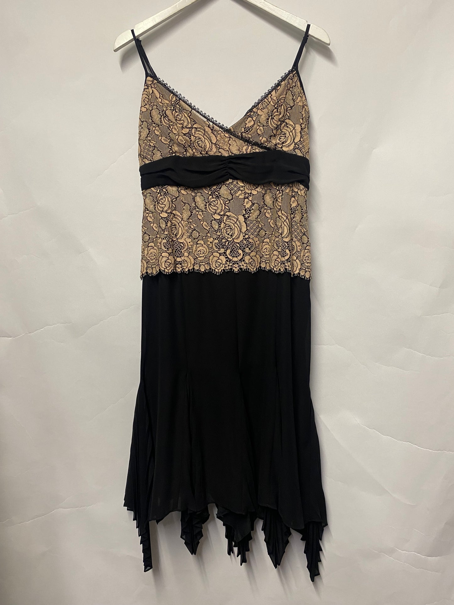 Karen Millen Black Lace Occasion Dress 14