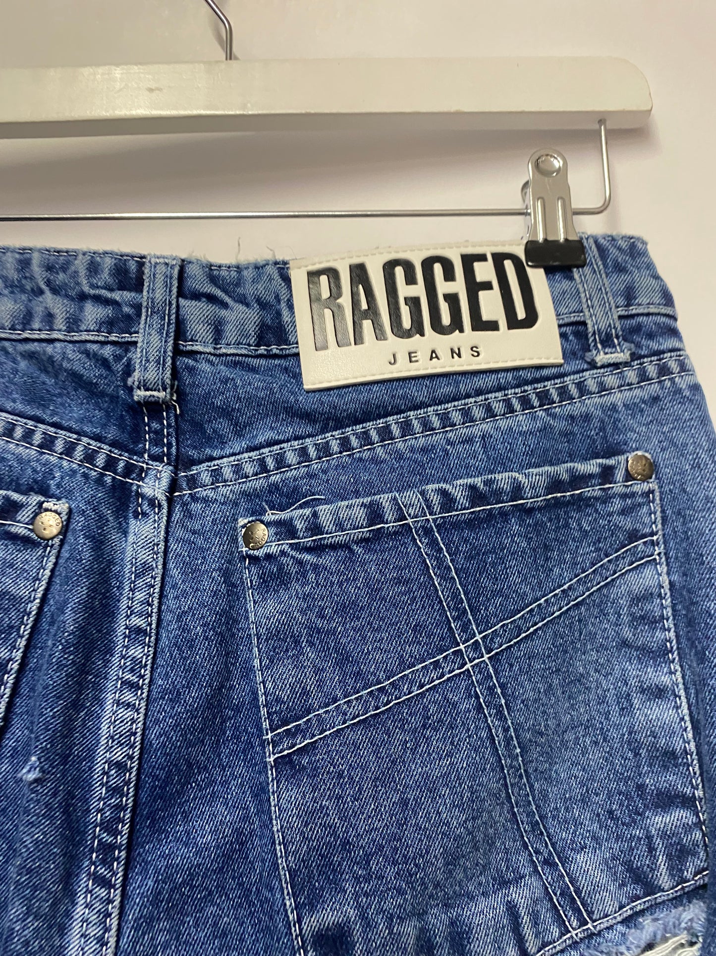 The Ragged Priest Blue Ultra Ripped Jeans 28