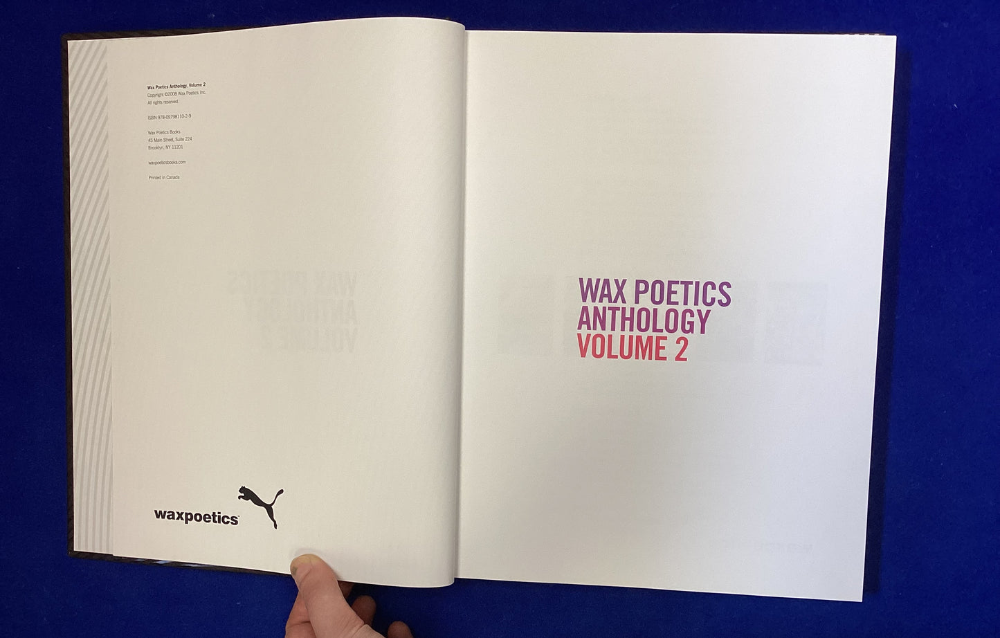 Wax Poetics Anthology: Volume 2, Hardback (2008)