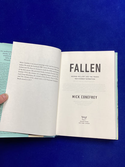 Fallen: George Mallory & the Tragic 1924 Everest Expedition, Mick Conefrey, 1st Ed. (2024)