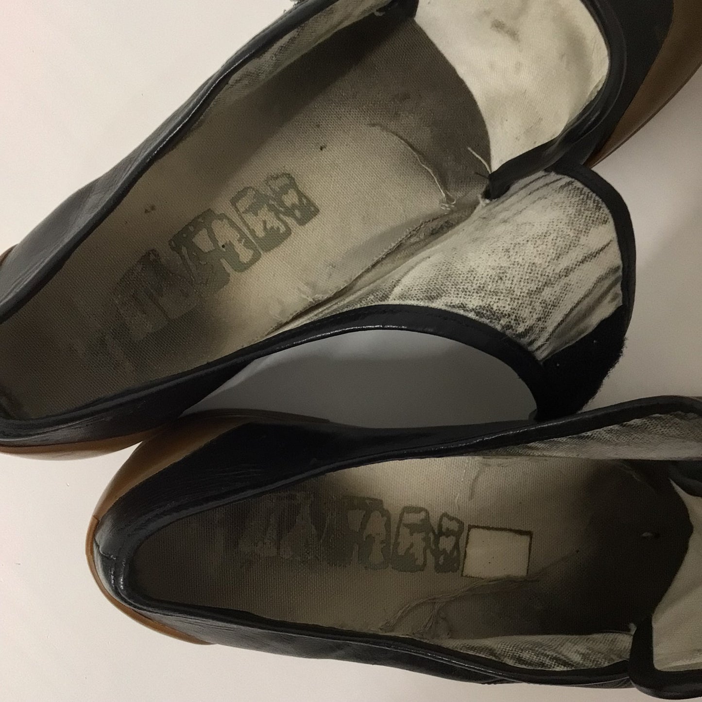 Vivienne Westwood Black Loafers w/Velcro Size 12.5