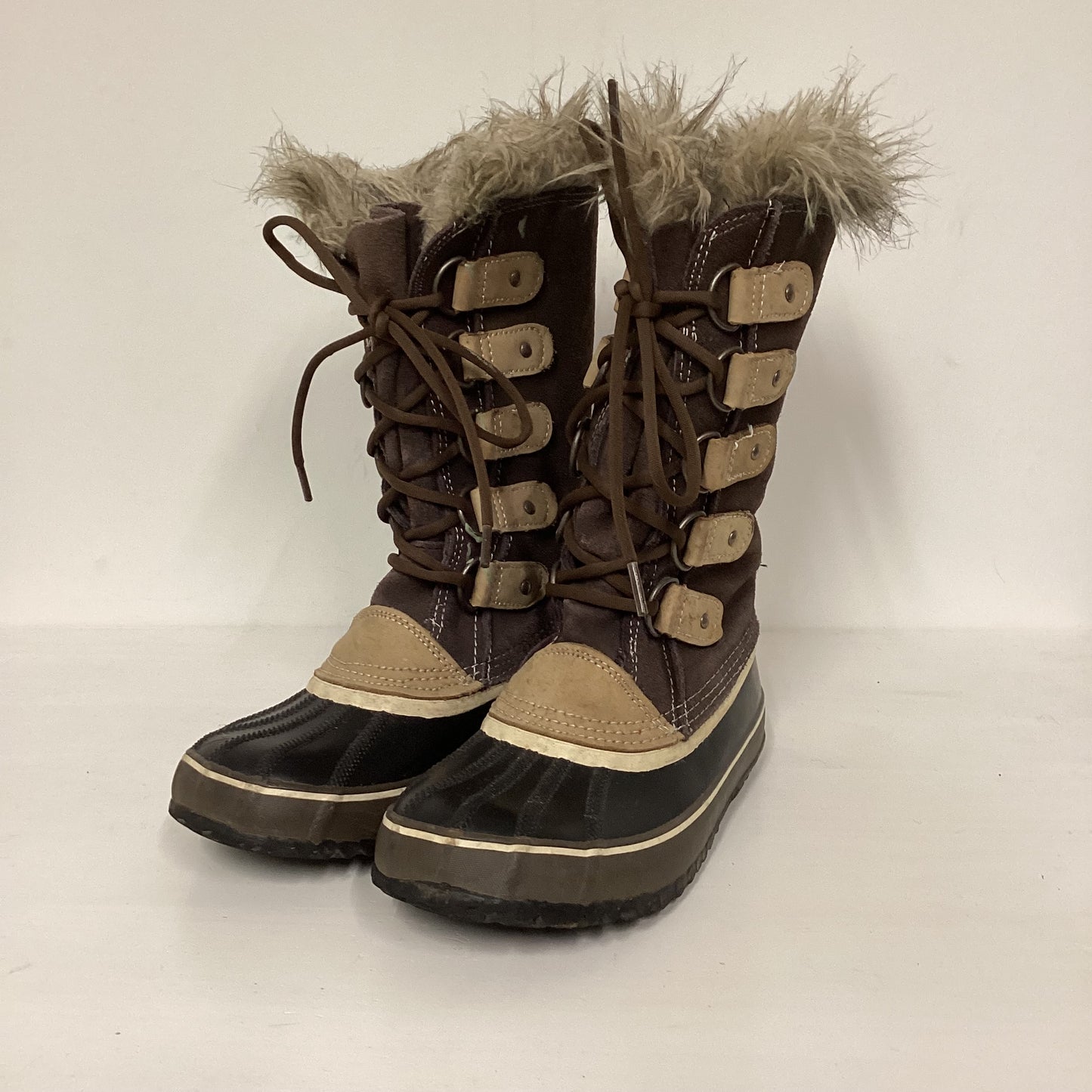 Nevica Brown Caribou Lace Up Waterproof Boots Size 6