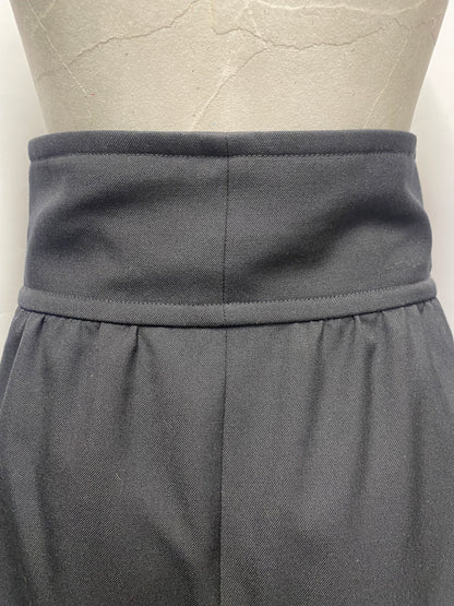 Chloe Black Wool Skirt with Silk Lining 36/8