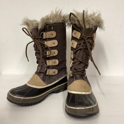 Nevica Brown Caribou Lace Up Waterproof Boots Size 6