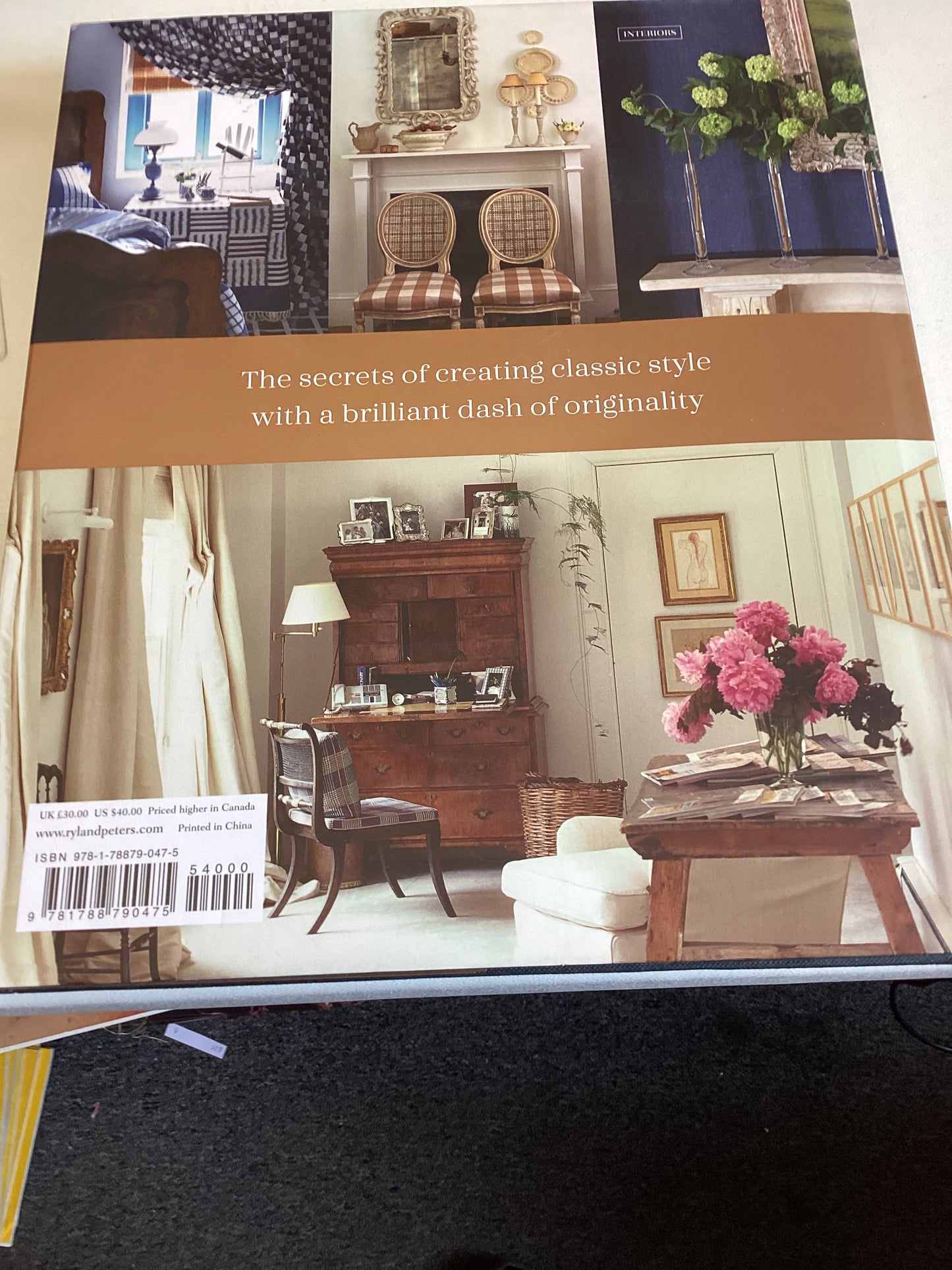 Inspirational Interiors Colefax and Fowler Classic English Interiors Roger Banks Pye